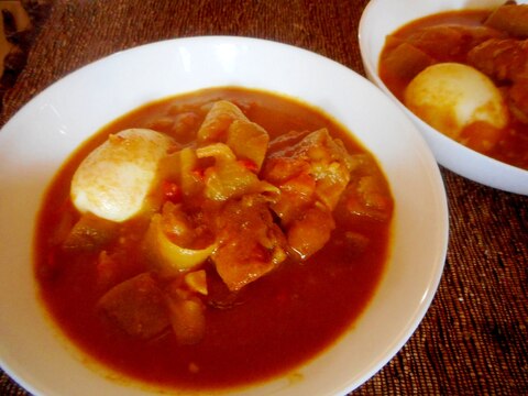 白ナスとゆで卵のチキンカレー レシピ 作り方 By Mococo05 楽天レシピ 白ナスとゆで卵のチキンカレー レシピ 作り方 By Mococo05 楽天レシピ